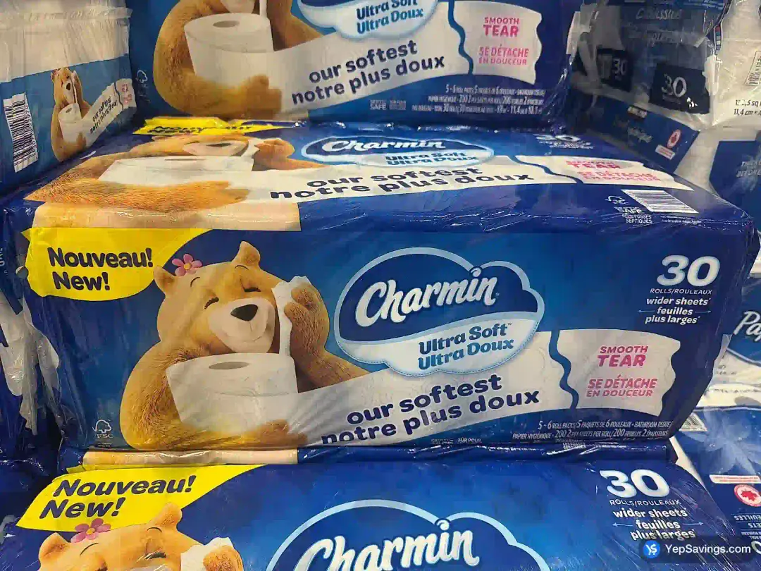 CHARMIN ULTRA SOFT BATHROOM TISSUE 30 X 200 SHEETS - Costco Canada (ITM 2633624)