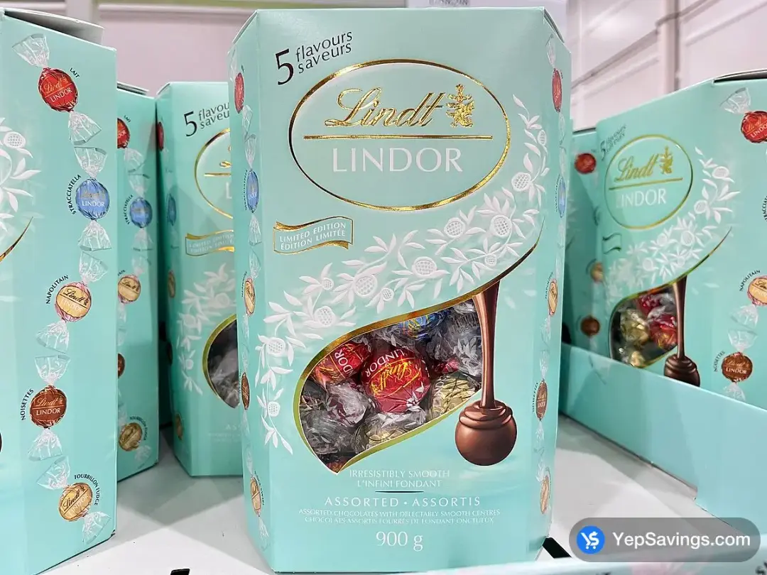 LINDT LINDOR SPRING ASSORTED CORNET 900G - Costco Canada (ITM 1758298)