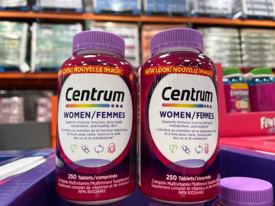CENTRUM WOMEN 250 TABLETS - Costco Canada (ITM 5230640)