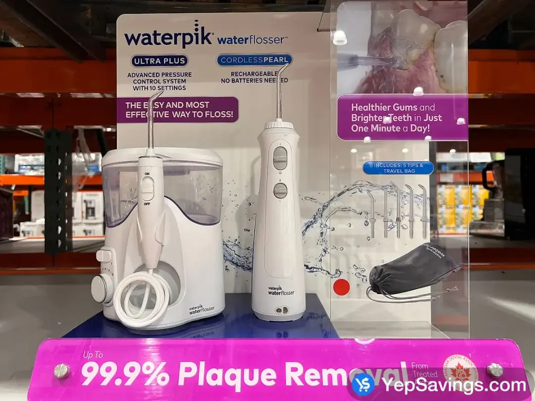 WATERPIK WATERFLOSSER ULTRA AND PEARL - Costco Canada (ITM 1701338)