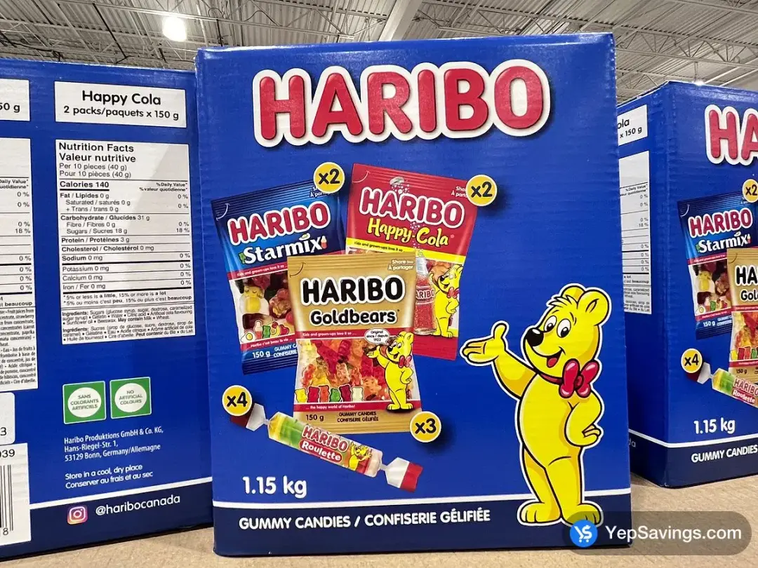 HARIBO VARIETY PACK 1.15 kg - Costco Canada (ITM 1851039)