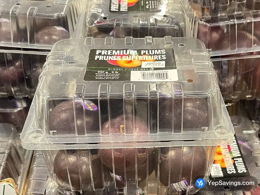 PREMIUM PLUMS PRODUCT OF AUSTRALIA NO . 1 GRADE - Costco Canada (ITM 1319391)