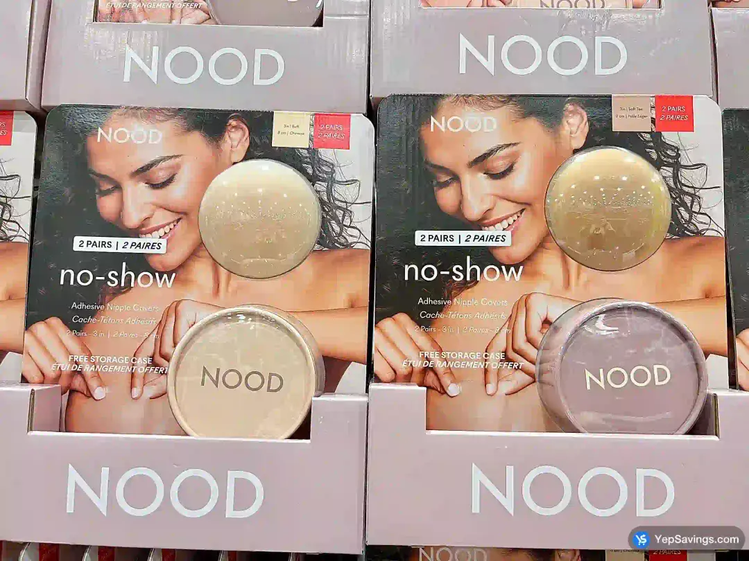 NOOD NIPPLE COVERS 2PK ONE SIZE - Costco Canada (ITM 1911633)