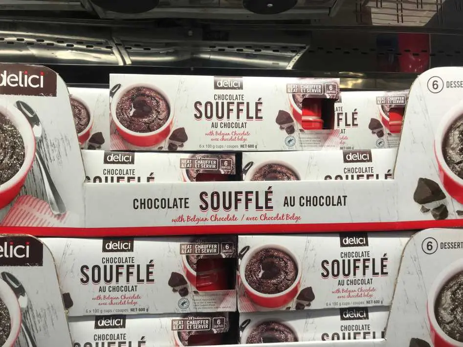 DELICI DARK CHOCOLATE SOUFFLE 6 x 100 g - Costco Canada (ITM 1216789)