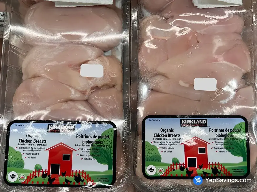 ORGANIC BONELESS CHICKEN BREASTS - Costco Canada (ITM 47798)