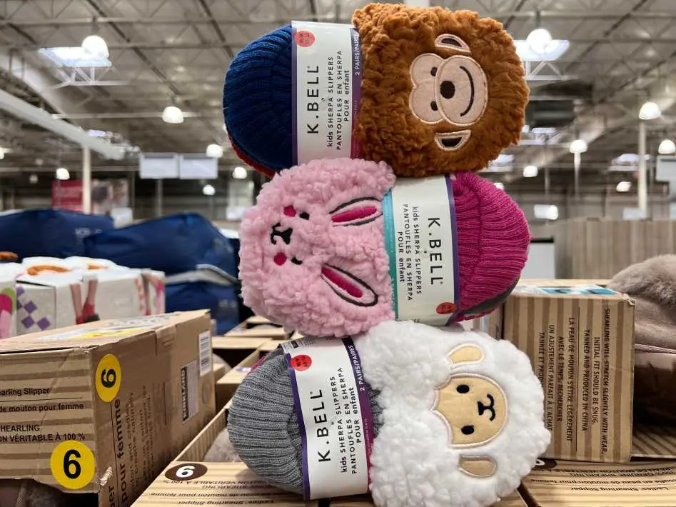 K.BELL SLIPPFR SOCKS 2PK KIDS SIZES M-L - Costco Canada (ITM 1204567)