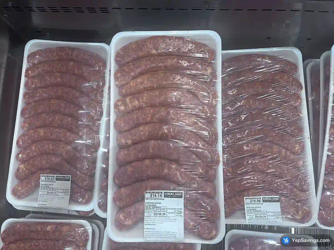 MILD ITALIAN OFFER SAUSAGE - Costco Canada (ITM 34359)