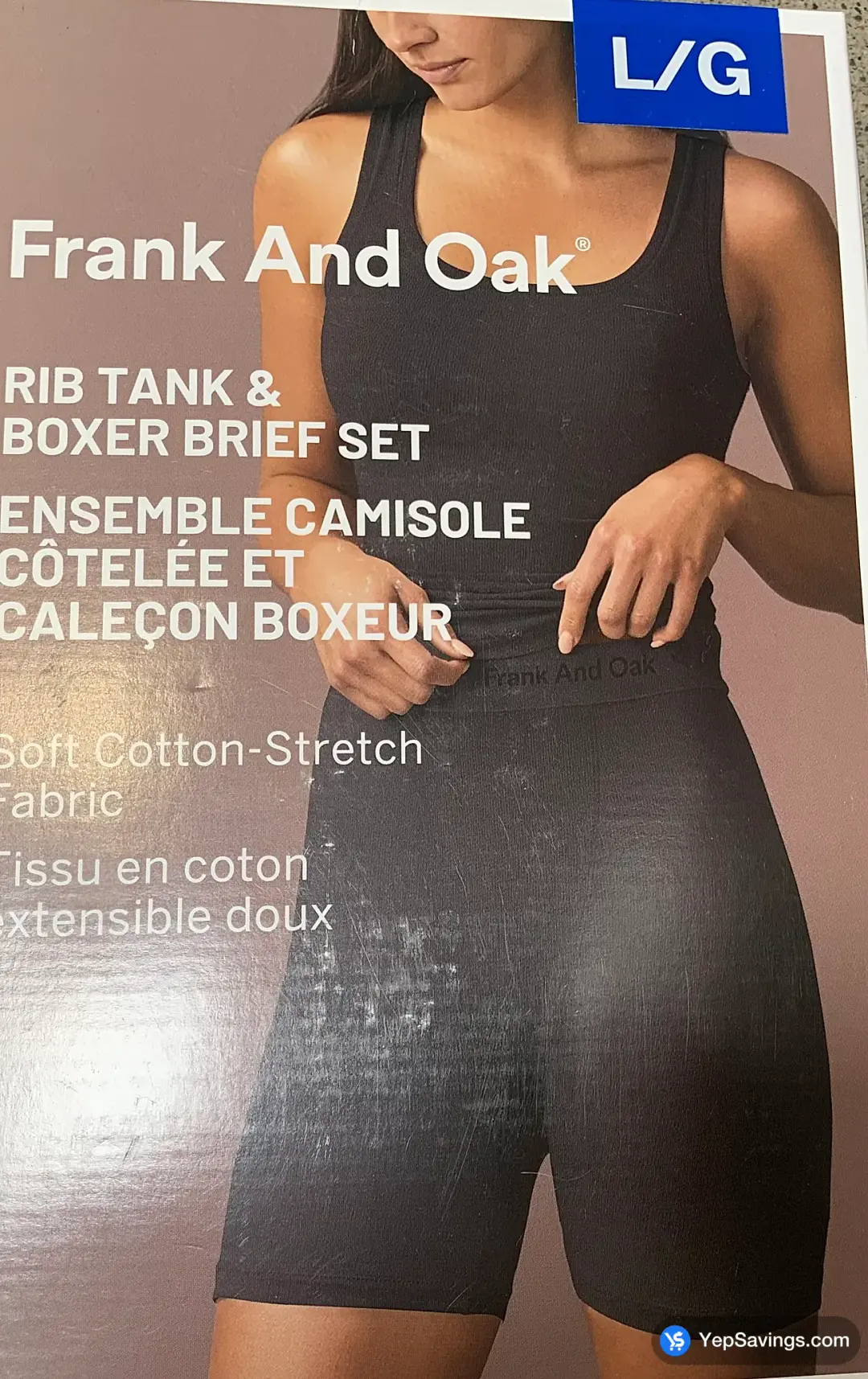 FRANK AND OAK TANK AND BOXER SET WOMEN'S SIZES S-XL - Costco Canada (ITM 1987240)