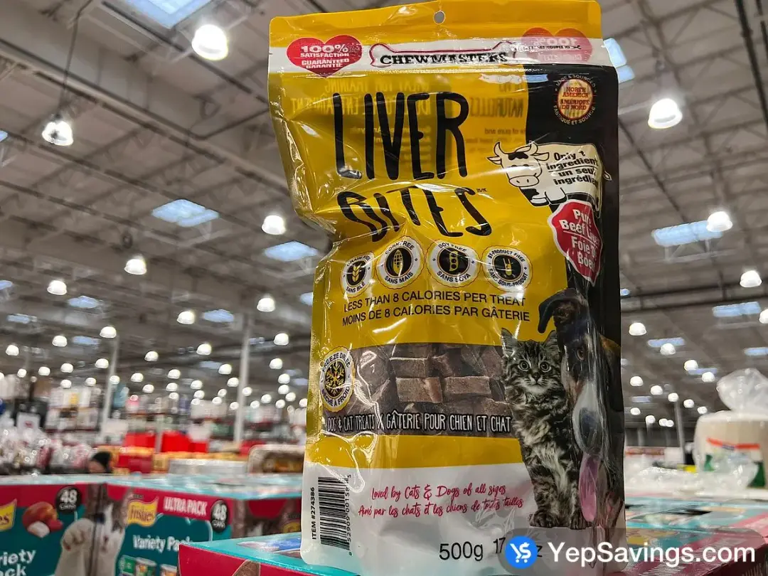 CHEWMASTERS LIVER BITES 500 g - Costco Canada (ITM 274386)