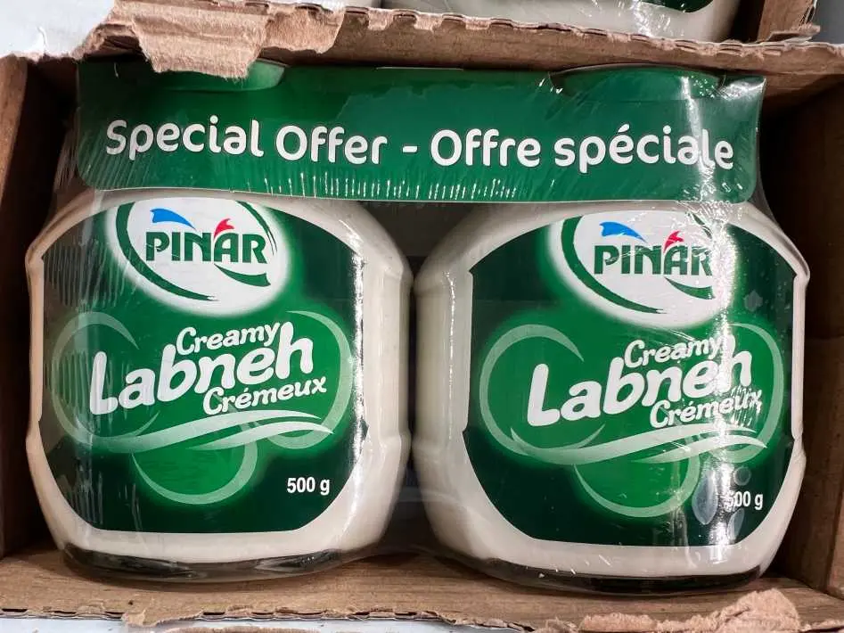 PINAR LABNEH CHEESE 2 x 500 g - Costco Canada (ITM 1165993)