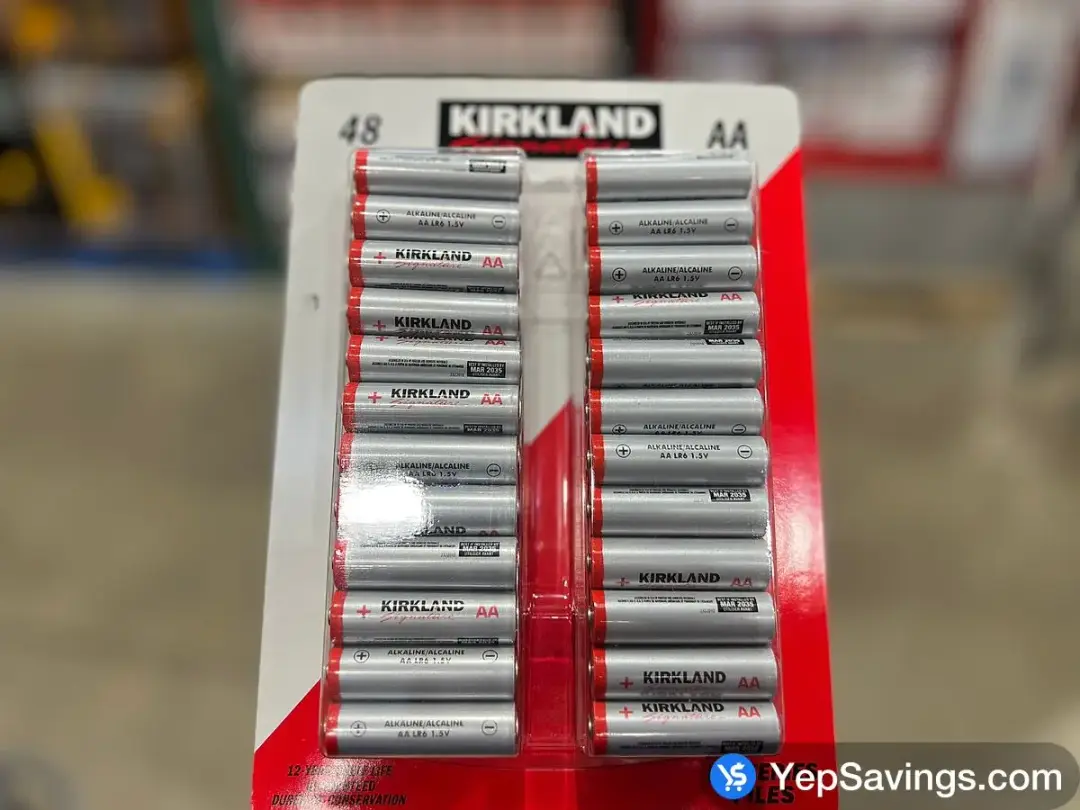 KIRKLAND SIGNATURE AA BATTERIES PACK OF 48 - Costco Canada (ITM 2322010)
