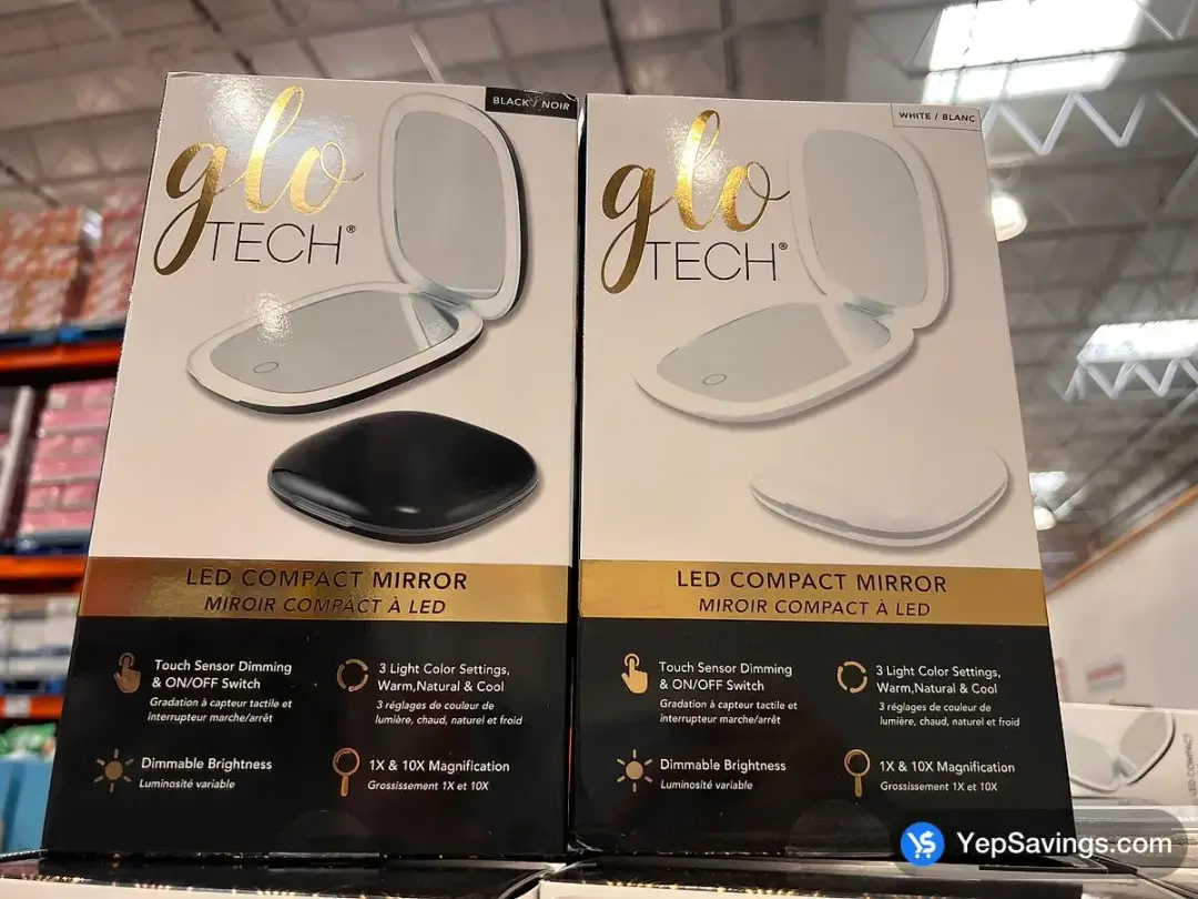 GLO TECH LED COMPACT MIRROR - Costco Canada (ITM 1737237)