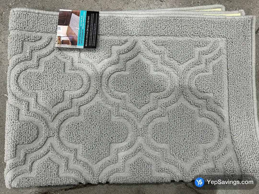 GRAND IMPRESSIONS ACCENT MAT 34 " X 48 " - Costco Canada (ITM 1607175)