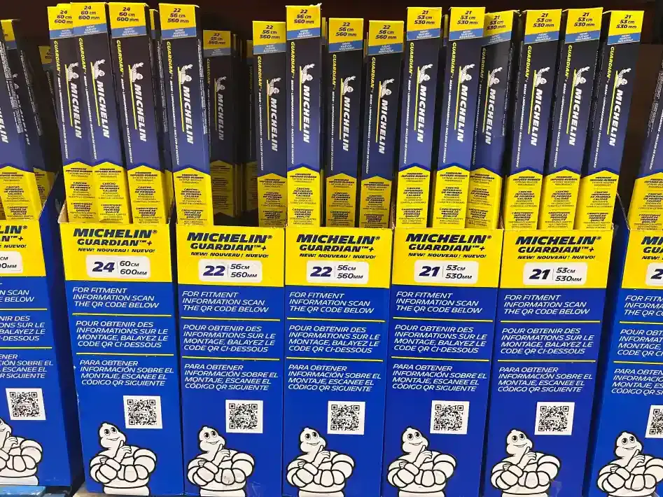 MICHELIN GUARDIAN + BEAM WIPER BLADES * 14 " to 28 " - Costco Canada (ITM 1680373)