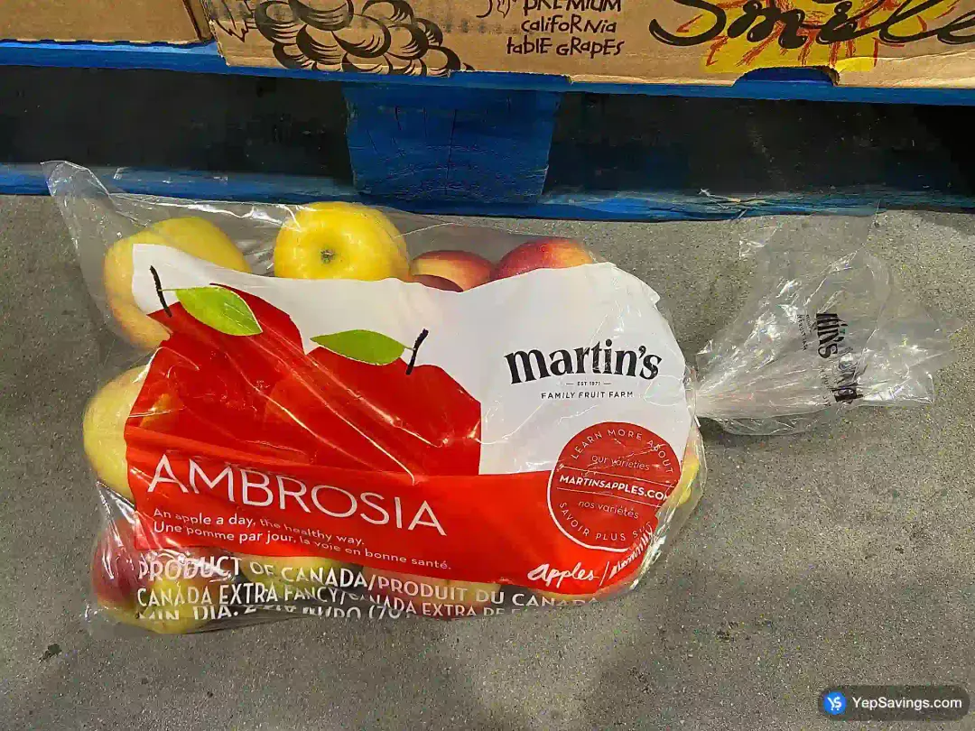AMBROSIA APPLES PRODUCT OF CANADA CANADA EXTRA FANCY - Costco Canada (ITM 214203)