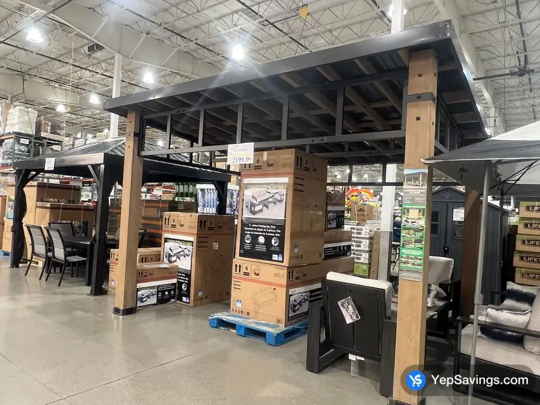 YARDISTRY CONTEMPORARY GAZEBO 12 FT . X 14 FT . - Costco Canada (ITM 2127608)