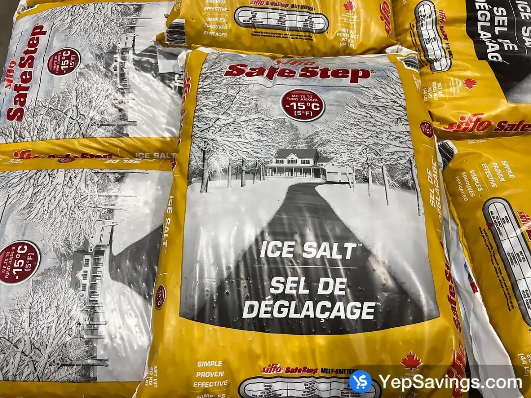 SIFTO SAFE STEP ICE SALT 20 kg - Costco Canada (ITM 856649)