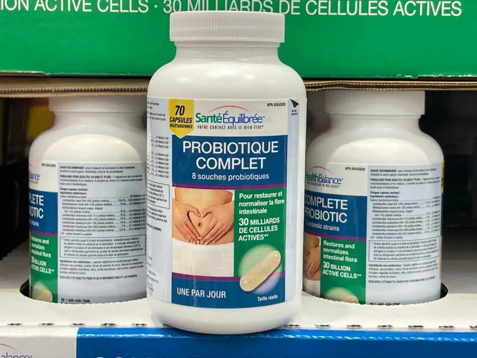 HEALTH BALANCE COMPLETE PROBIOTIC 70 CAPSULES - Costco Canada (ITM 1365192)