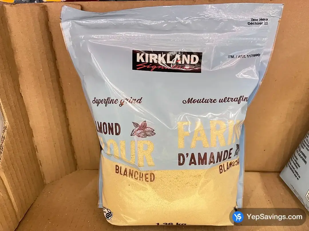 KIRKLAND SIGNATURE ALMOND FLOUR 1.36 kg - Costco Canada (ITM 1178969)