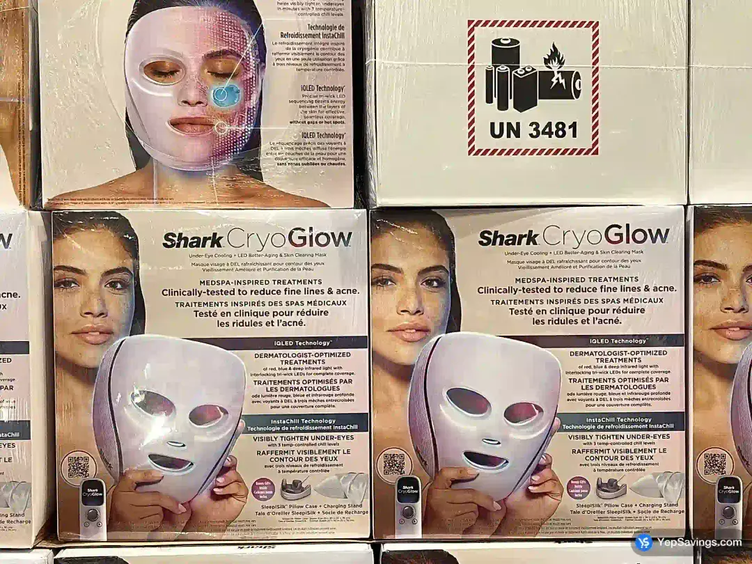 SHARK CRYOGLOW FACE MASK - Costco Canada (ITM 1993899)