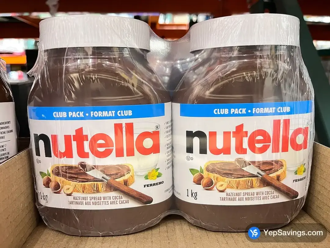 FERRERO NUTELLA 2 x 1 kg - Costco Canada (ITM 1150701)