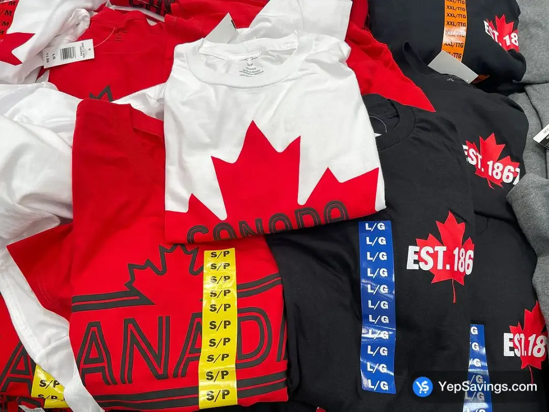 CANADA DAY TSHIRT MENS SIZES S - XXL - Costco Canada (ITM 1952065)