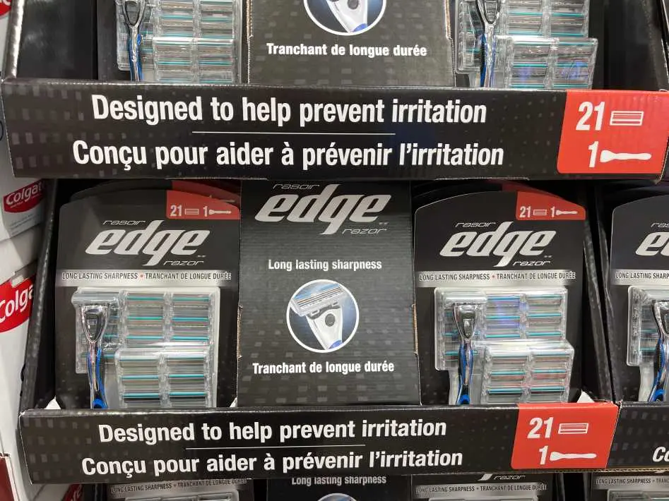 EDGE RAZOR 21 CARTRIDGES - Costco Canada (ITM 1595852)