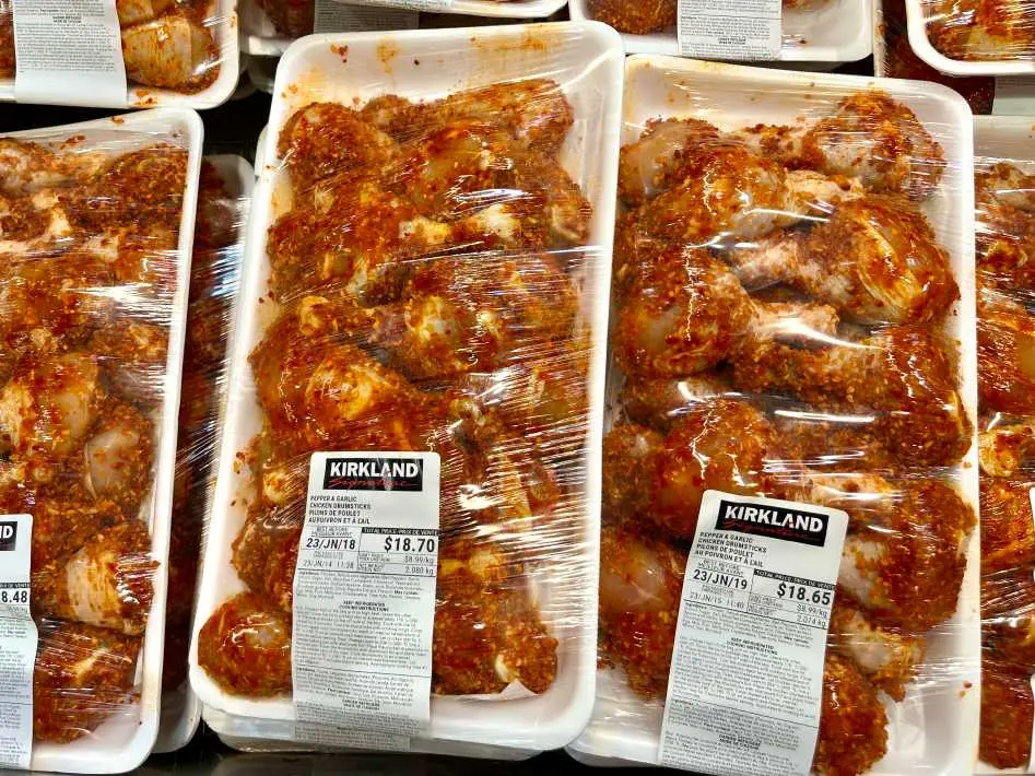 PEPPER & GARLIC CHICKEN DRUMSTICKS - Costco Canada (ITM 11874)