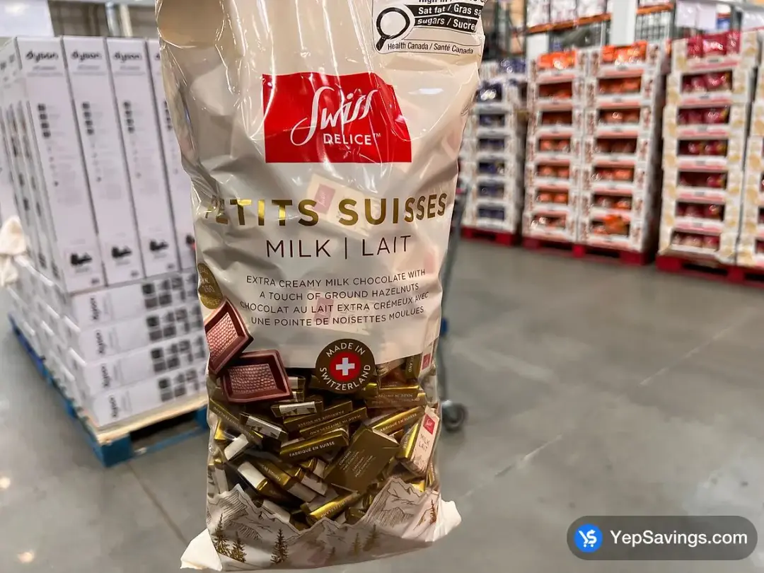 SWISS DELICE MILK CHOCOLATES 1.5 kg - Costco Canada (ITM 102290)