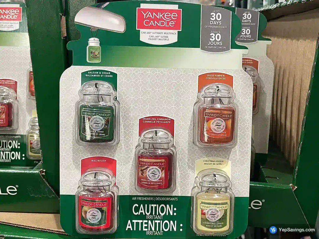 YANKEE CANDLE AIR FRESHENER PACK OF 5 - Costco Canada (ITM 2806537)