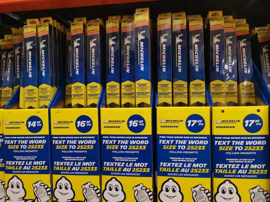 MICHELIN GUARDIAN HYBRID WIPER BLADES * 14" to 28" - Costco Canada (ITM 5334317)