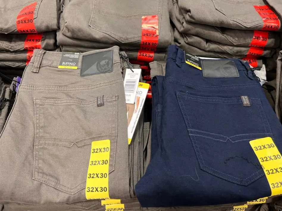 BUFFALO 5 POCKET TWILL PANT MENS SIZES 30,32,34 ONLY - Costco Canada (ITM 4275032)