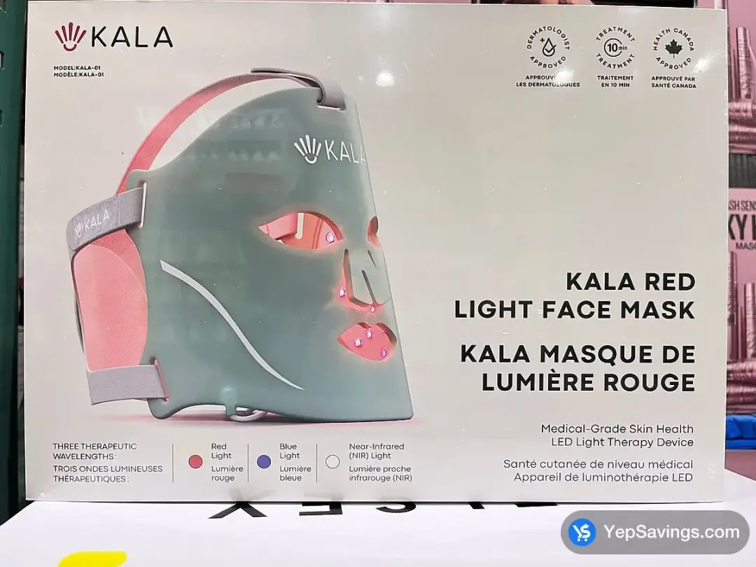 KALA THERAPY RED LIGHT THERAPY MASK - Costco Canada (ITM 1829771)