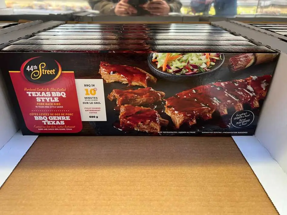 44TH STREET PORK BACK RIBS 680 g - Costco Canada (ITM 154771)