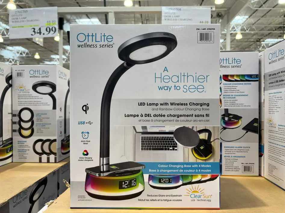 OTTLITE DESK LAMP WIRELESS CHARGING - Costco Canada (ITM 2702705)