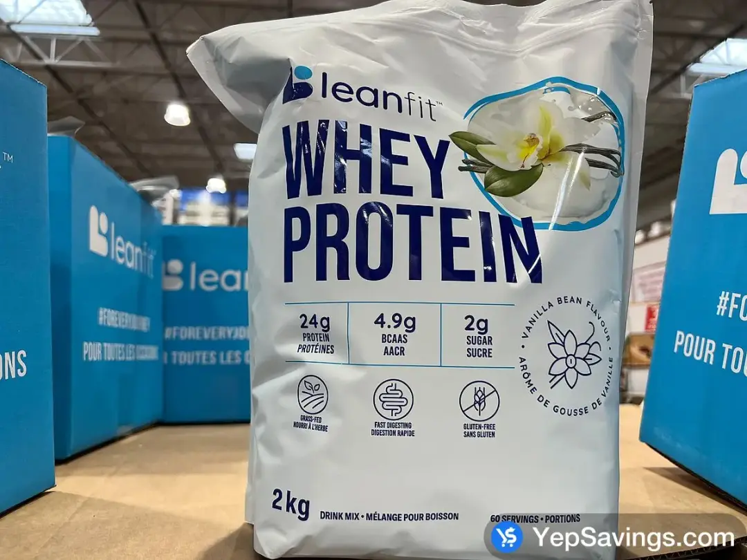 LEANFIT NATURALS WHEY PROTEIN VANILLA 2 KG - Costco Canada (ITM 1694709)