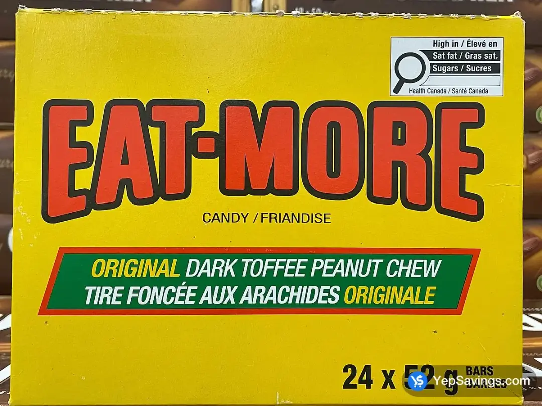 EATMORE CHOCOLATE BARS 24ct - Costco Canada (ITM 321563)