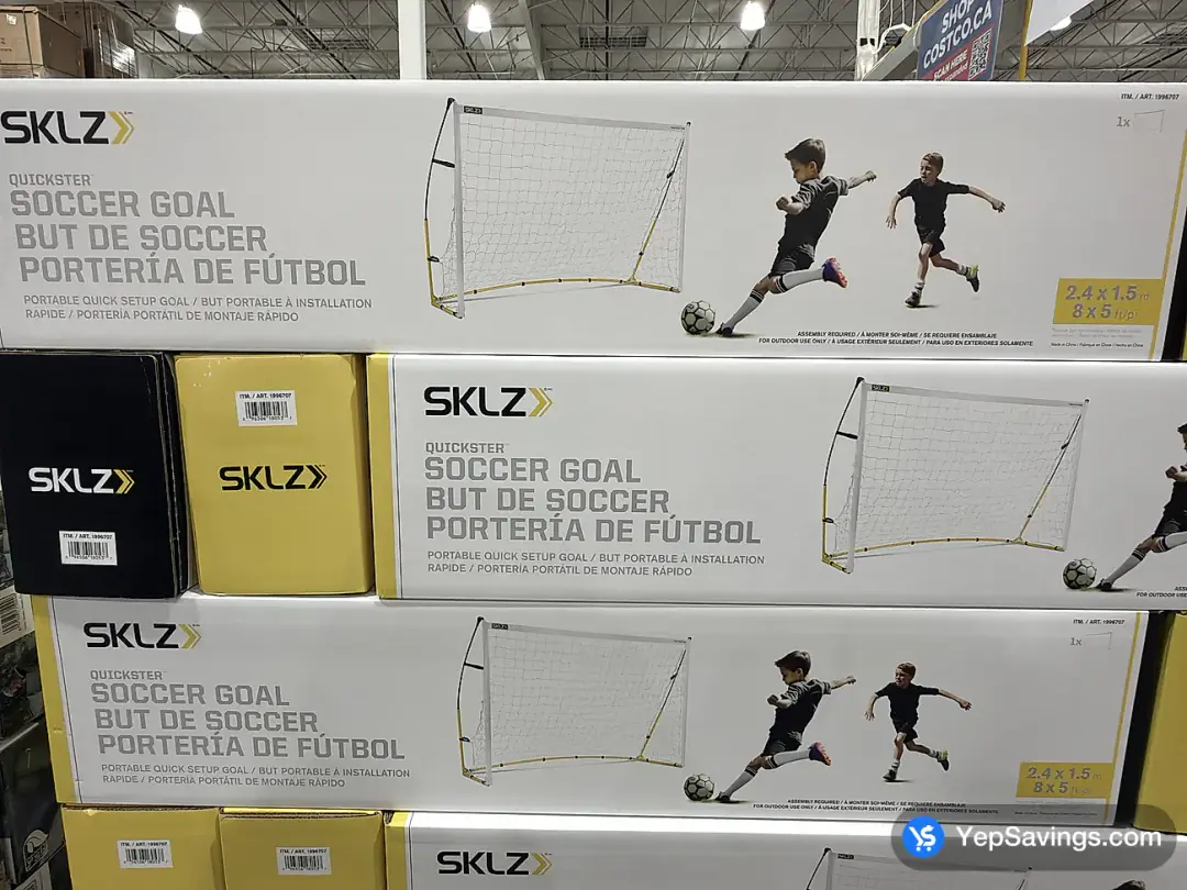 SKLZ SOCCER GOAL 8 ft x 5 ft - Costco Canada (ITM 1996707)