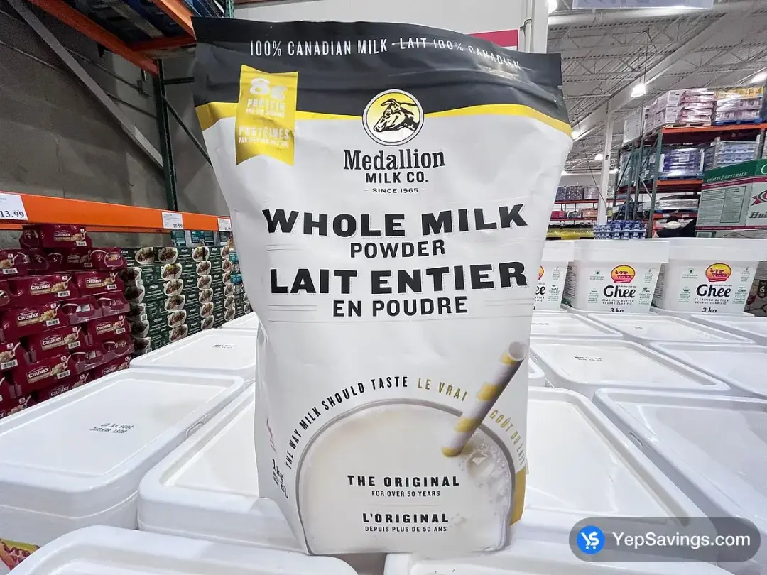 MEDALLION MILK WHOLE MILK POWDER 1 Kg - Costco Canada (ITM 1538292)