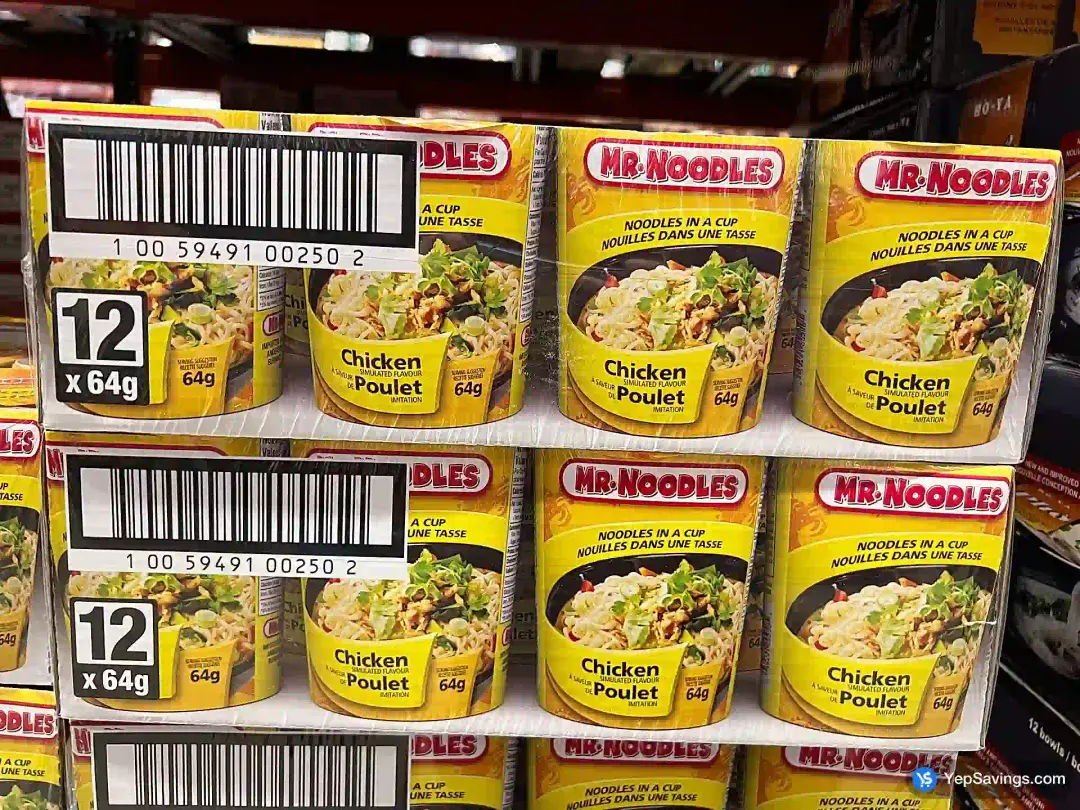 MR . NOODLES CHICKEN 12 x 64 g - Costco Canada (ITM 1205982)