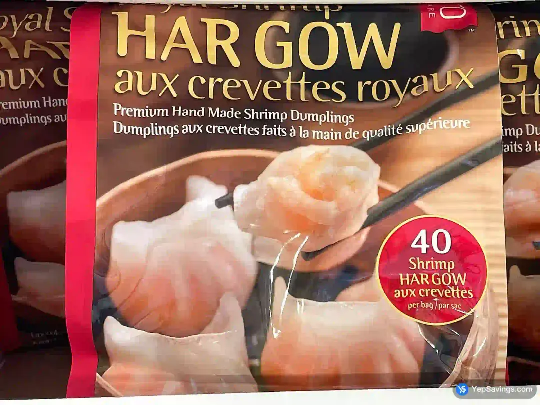 SATO ASIAN ROYAL SHRIMP HAR - GOW 1 kg - Costco Canada (ITM 1663051)