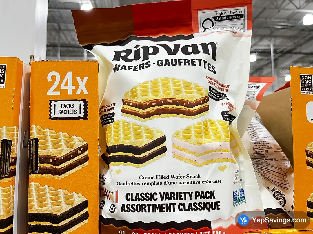 RIP VAN CLASSIC VARIETY PACK 24 x 22 g - Costco Canada (ITM 2716780)