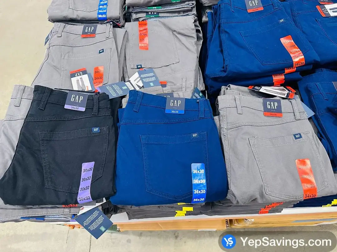 GAP 5 POCKET PANT + MENS SIZES 30-40 - Costco Canada (ITM 1746164)