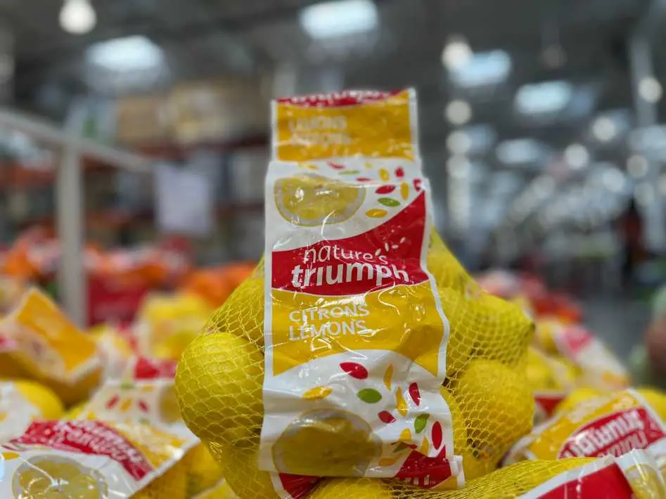 LEMONS PRODUCT OF SOUTH AFRICA - Costco Canada (ITM 83345)