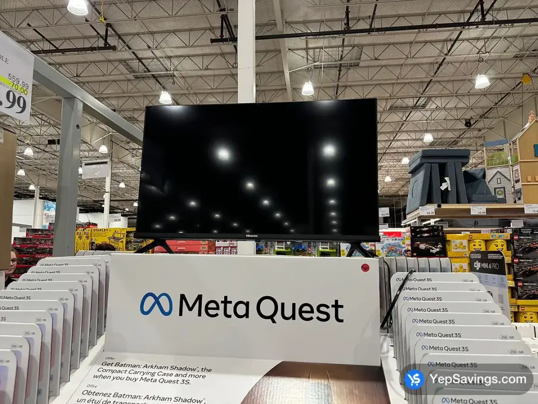 META QUEST 3S 256 GB HEADSET BUNDLE WITH CARRYING CASE - Costco Canada (ITM 1044647)