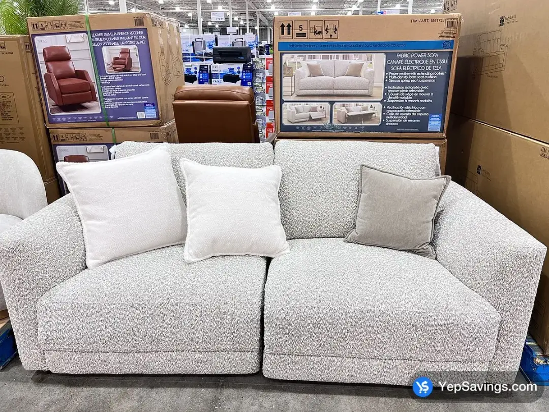 SYNERGY HOME RECLINING SOFA 2 BOXES - Costco Canada (ITM 1861733)
