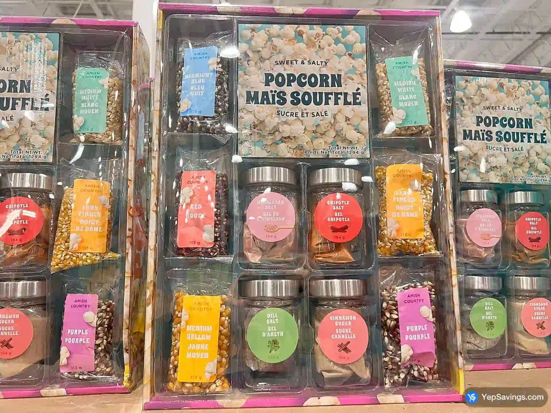 POP IT UP POPCORN KERNEL SET 1.294 kg - Costco Canada (ITM 1165333)