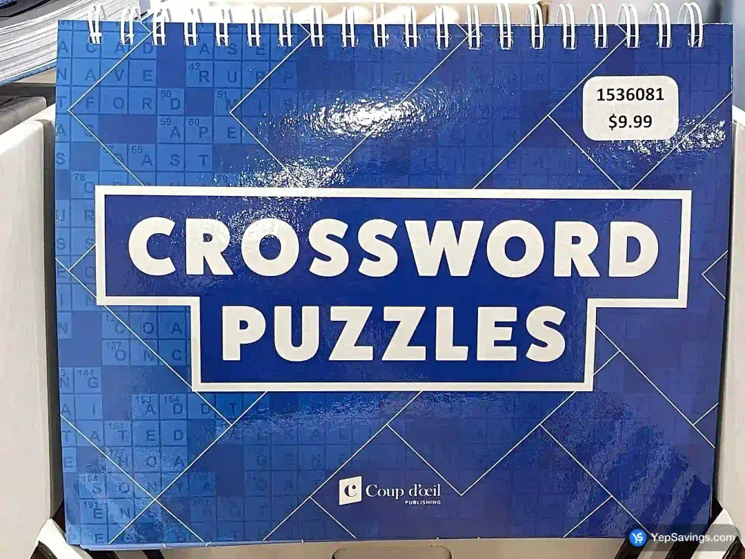 ADULT PUZZLE BOOKS WORD SEARCH / SUDOKU / CROSSWORDS - Costco Canada (ITM 1536081)