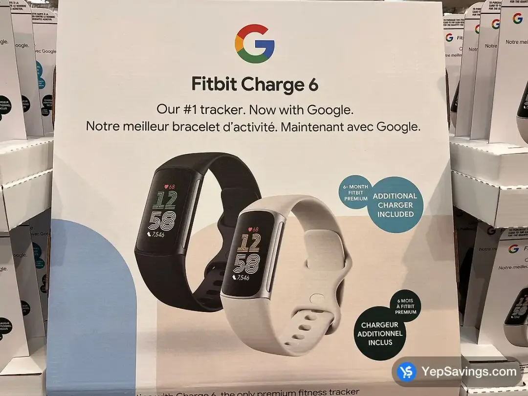 FITBIT CHARGE 6 BLACK - Costco Canada (ITM 1856930)