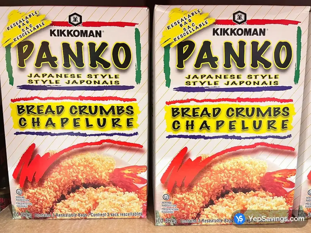 KIKKOMAN PANKO BREAD CRUMBS 1.36 kg - Costco Canada (ITM 366568)